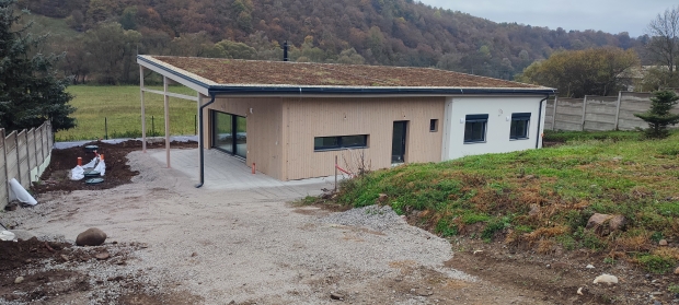 Nízkoenergetický prízemný dom Bečov