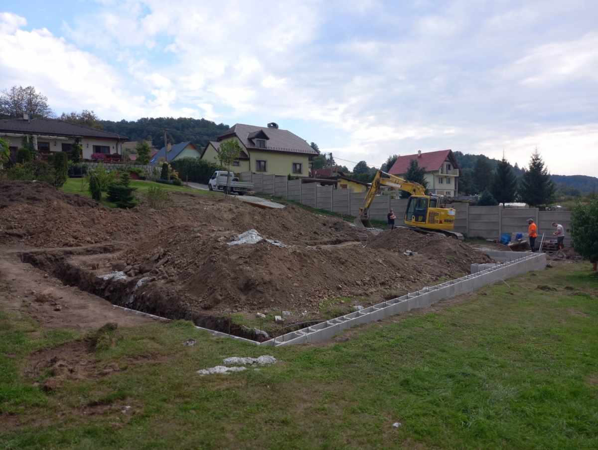 Nízkoenergetický prízemný dom Bečov
