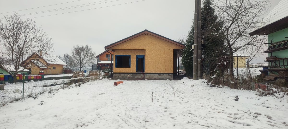 Nízkoenergetický prízemný dom Badín